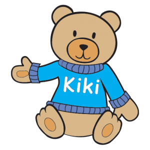 Spelenderwijs leren met beer Kiki